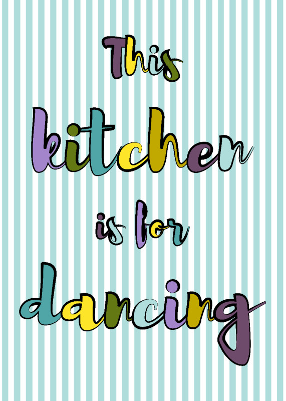 Geschirrtuch Kitchendancing
