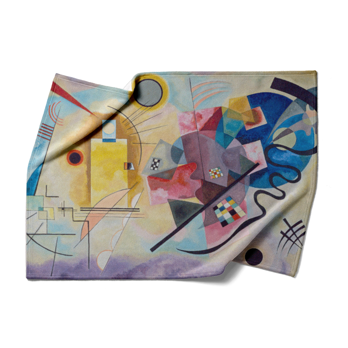 Fleece-Decke Kandinsky