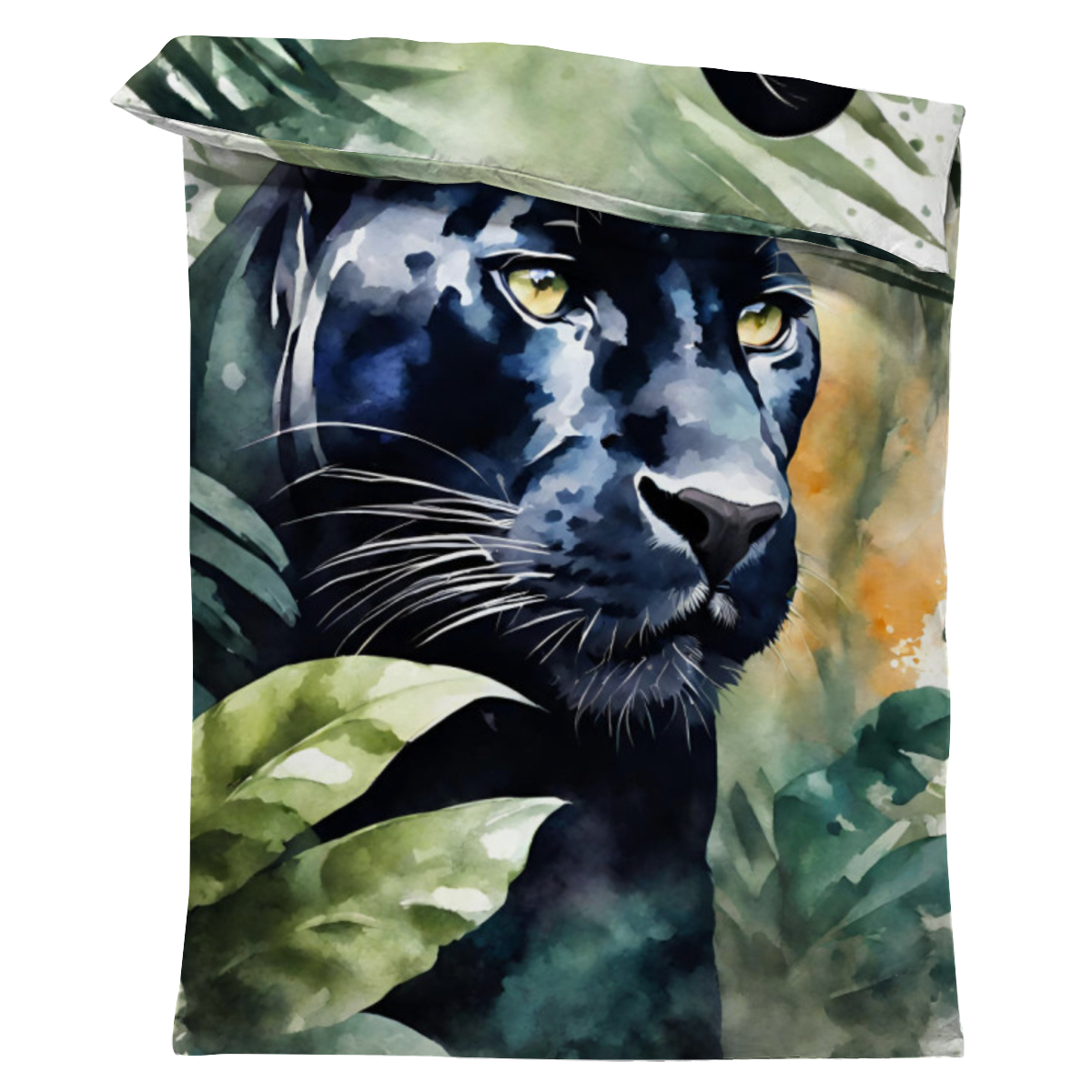 Bettwäsche-Set Panther im Dschungel Baumwolle