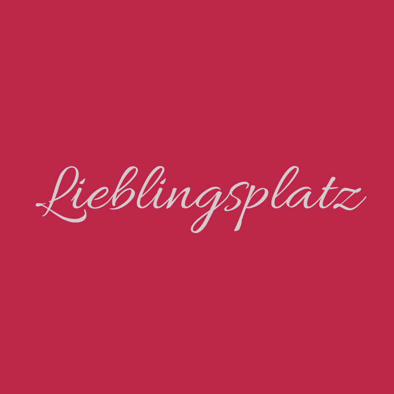 Kissenbezug Lieblingsplatz