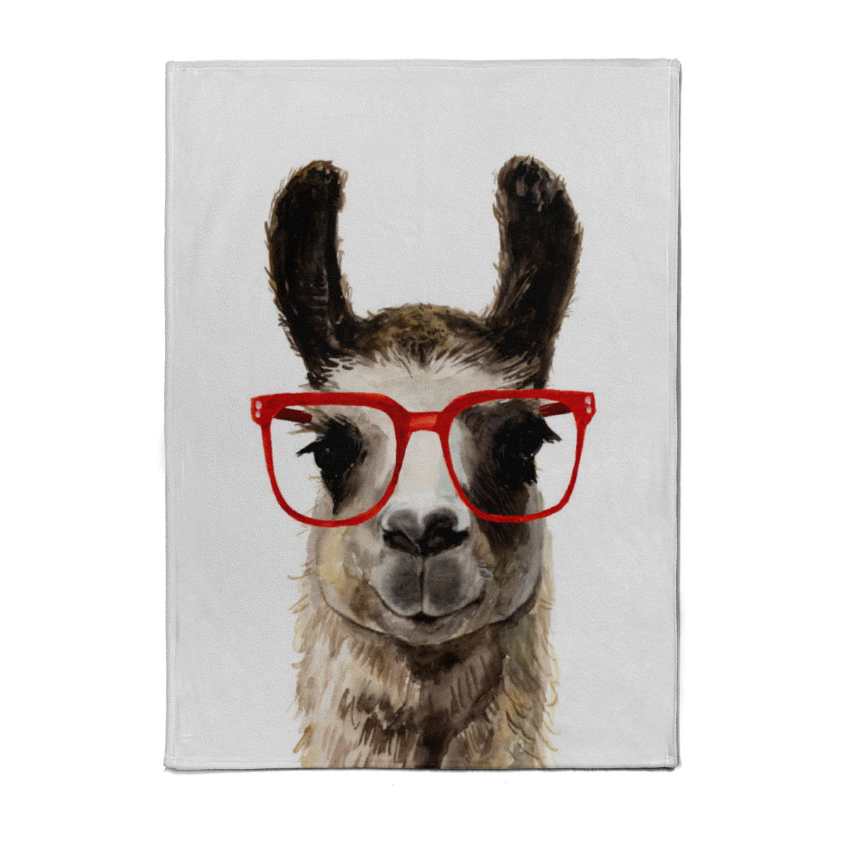 Fleece-Decke Lama