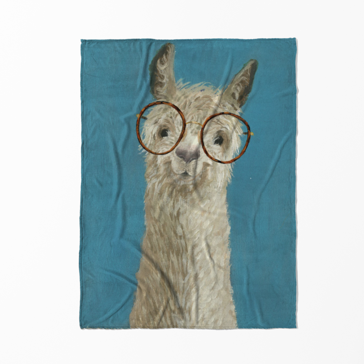 Kuscheldecke Lama II