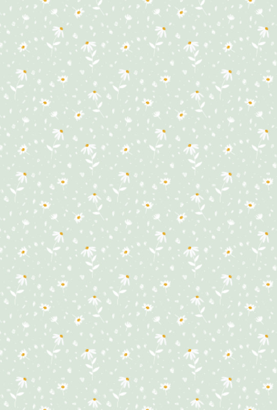 Bettwäsche-Set Blümchen Baumwolle