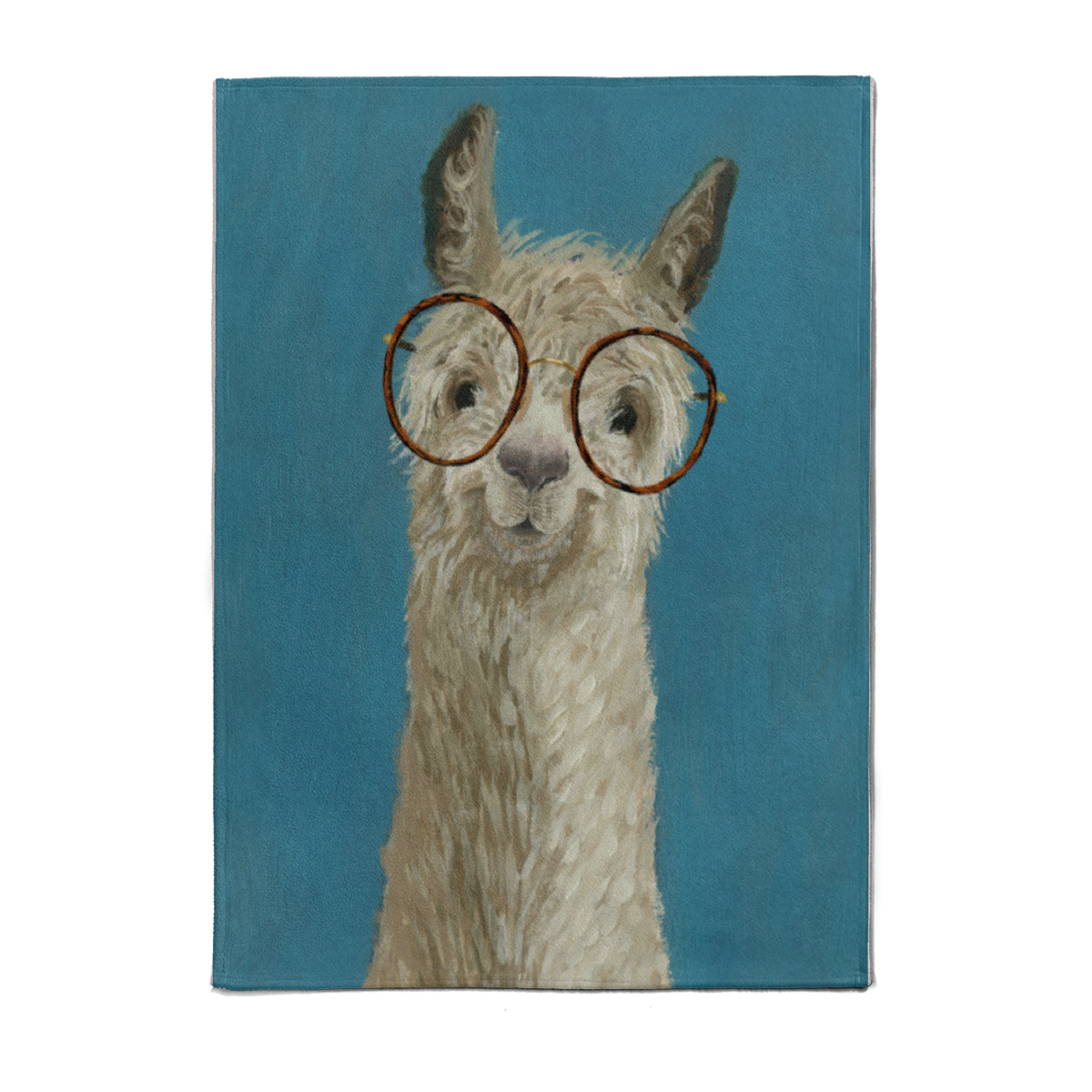 Fleece-Decke Lama