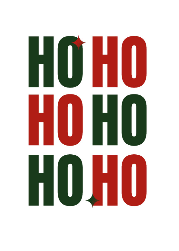 Geschirrtuch HOHOHO