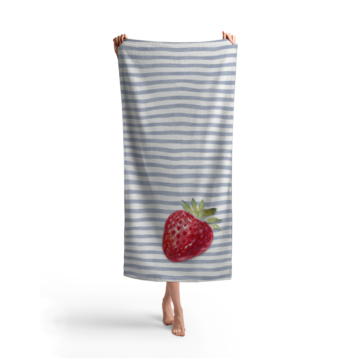 Strandtuch Strawberry Stripes