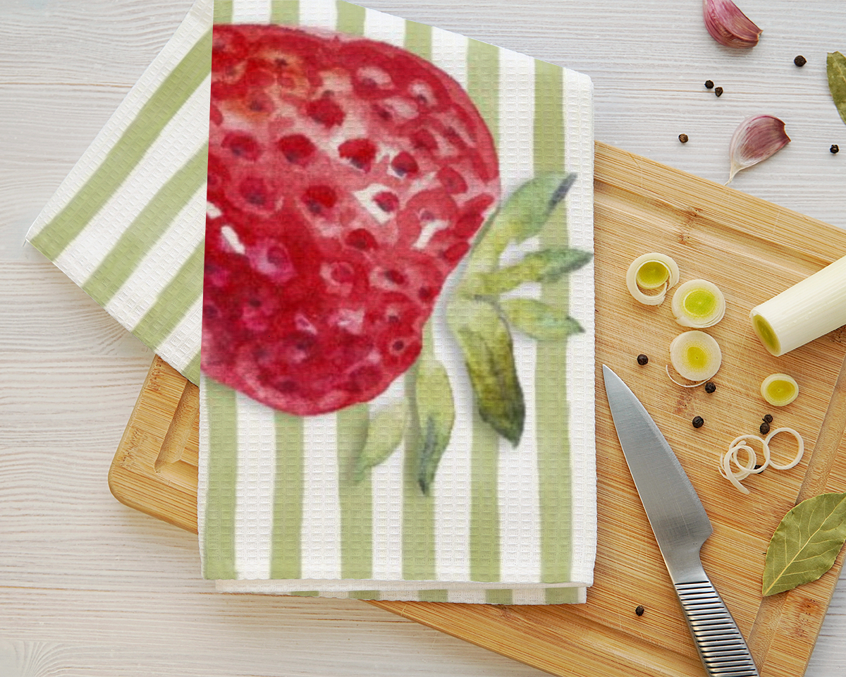 Geschirrtuch Strawberry Stripes