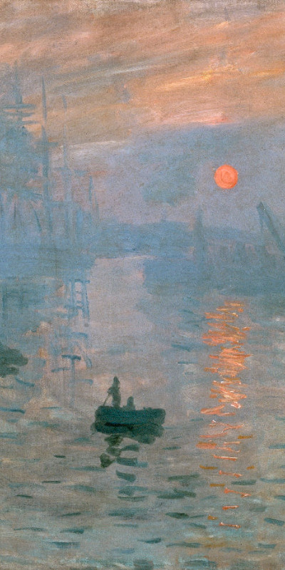 Badetuch Impression Sonnenaufgang - Claude Monet
